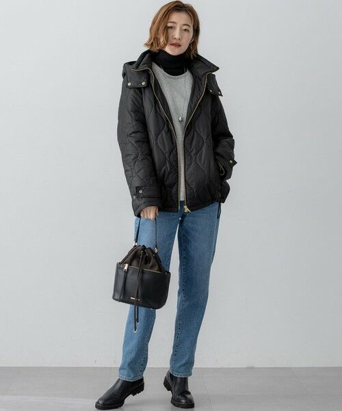 23区 / ニジュウサンク ニット・セーター | 【見上愛さん着用/VERY掲載/洗える】ウーステッドウール リブタートル ボーダー ニット | 詳細6