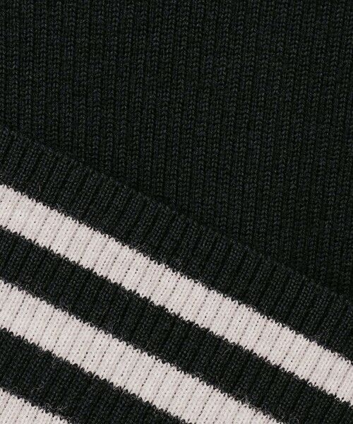 23区 / ニジュウサンク ニット・セーター | 【見上愛さん着用/VERY掲載/洗える】ウーステッドウール リブタートル ボーダー ニット | 詳細13