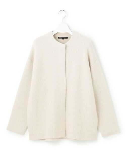 23区 / ニジュウサンク その他アウター | 【見上愛さん着用】ラクーンブレンドダブルフェイス ニット アウター | 詳細4