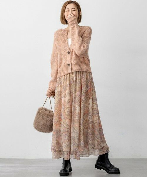 23区 / ニジュウサンク カーディガン・ボレロ | 【洗える】カラーミックス カーディガン | 詳細2