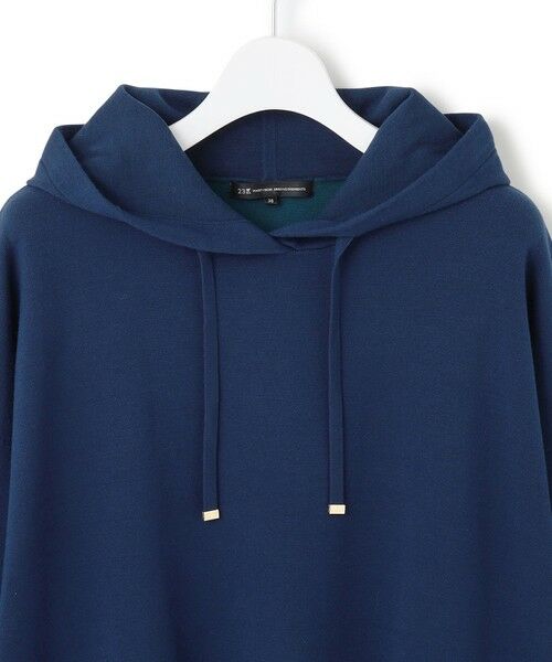 23区 / ニジュウサンク パーカー | 【洗える】ダブルフェイスニット パーカー | 詳細10