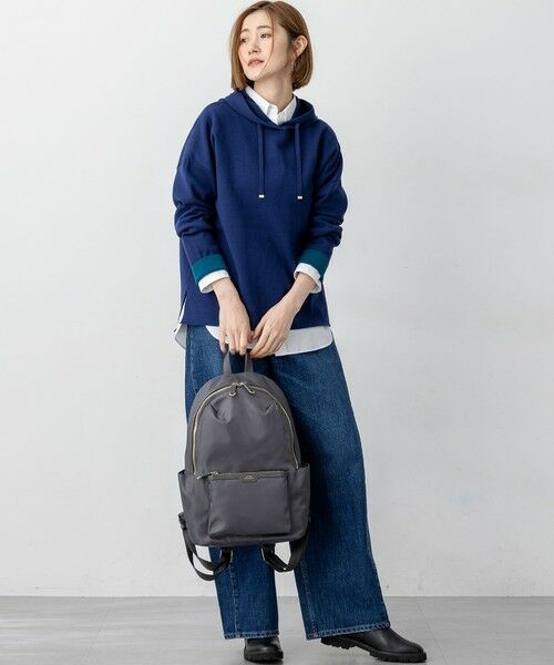 23区 / ニジュウサンク パーカー | 【洗える】ダブルフェイスニット パーカー | 詳細6