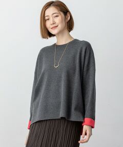 23区 / ニジュウサンク ニット・セーター | 【洗える】ダブルフェイス プルオーバー ニット