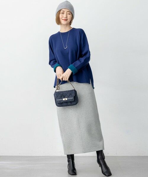 23区 / ニジュウサンク ニット・セーター | 【洗える】ダブルフェイス プルオーバー ニット | 詳細15