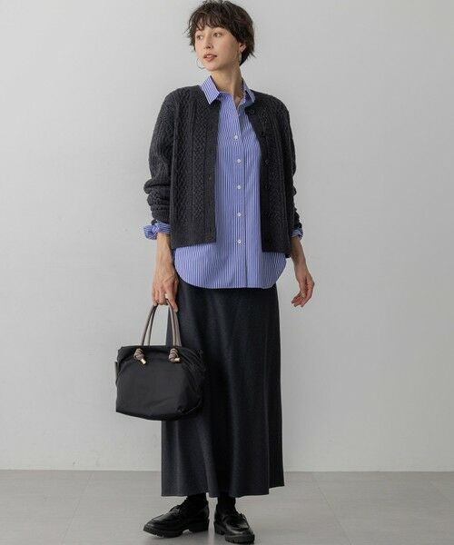 23区 / ニジュウサンク カーディガン・ボレロ | 【洗える】カシミヤブレンド ケーブルニットカーディガン | 詳細6