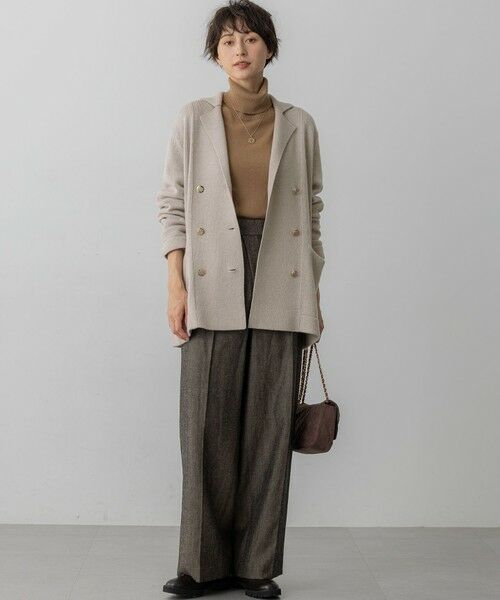 23区 / ニジュウサンク テーラードジャケット | 【見上愛さん着用/Oggi掲載】カシミヤブレンド ニット ジャケット | 詳細4