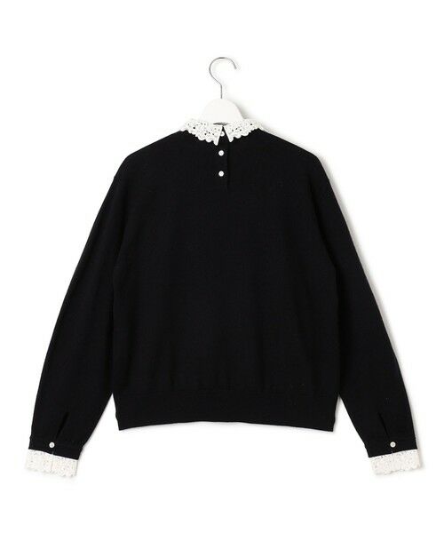 23区 / ニジュウサンク ニット・セーター | 【洗える】エンブロイダリー フラワーレースコンビ ニット | 詳細18