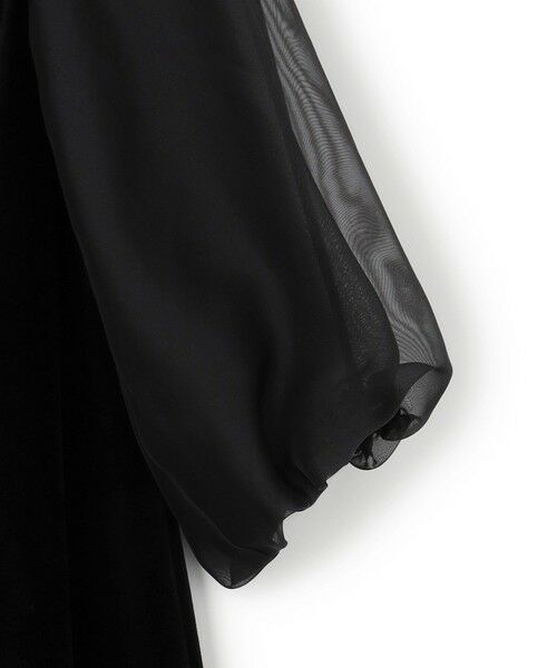 23区 / ニジュウサンク ドレス | 【APPLAUDIR】ベロアコンビ ドレス | 詳細8