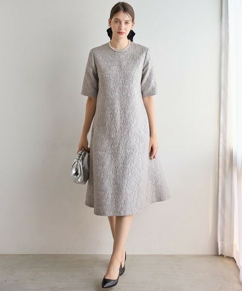 23区 / ニジュウサンク ドレス | 【APPLAUDIR】フラワージャカード ドレス | 詳細1