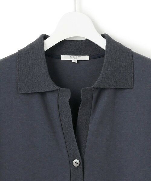 23区 / ニジュウサンク ロング・マキシ丈ワンピース | 【SLOW/一部店舗限定】ライトダンボール スキッパー ワンピース | 詳細6