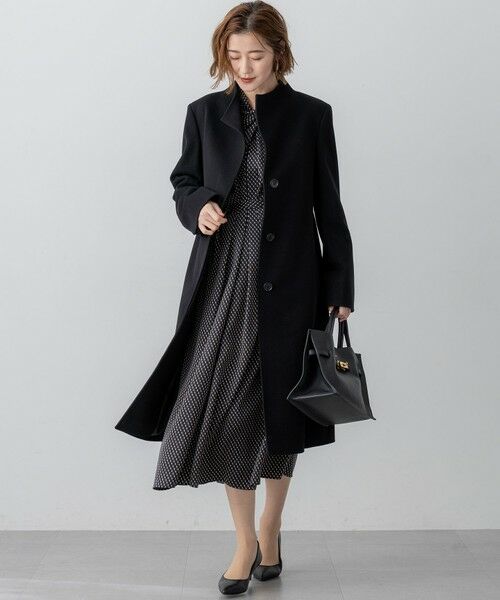 23区 / ニジュウサンク ロング・マキシ丈ワンピース | 【洗える】グラデーションドットプリント ワンピース | 詳細3