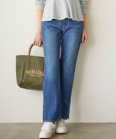 23区 / ニジュウサンク デニムパンツ | 【SLOW/一部店舗限定】スリット ストレート デニム