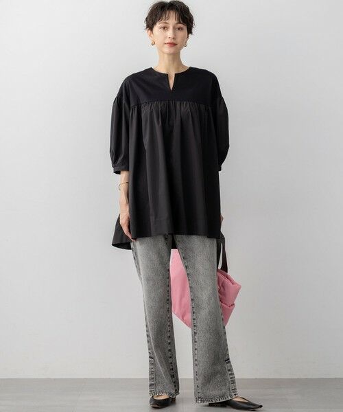 23区 / ニジュウサンク デニムパンツ | 【SLOW/一部店舗限定】スリット ストレート デニム | 詳細9