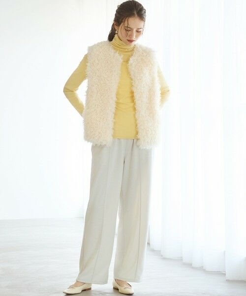 23区 / ニジュウサンク その他パンツ | 【SLOW/一部店舗限定】コットンライクテリー イージー パンツ | 詳細2