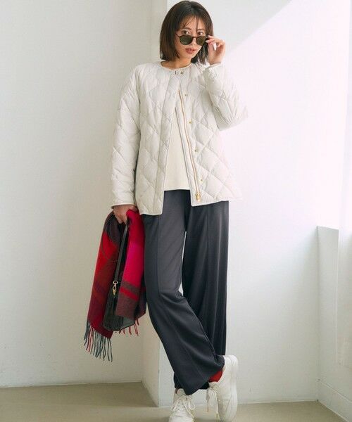 23区 / ニジュウサンク その他パンツ | 【SLOW/一部店舗限定】コットンライクテリー イージー パンツ | 詳細7