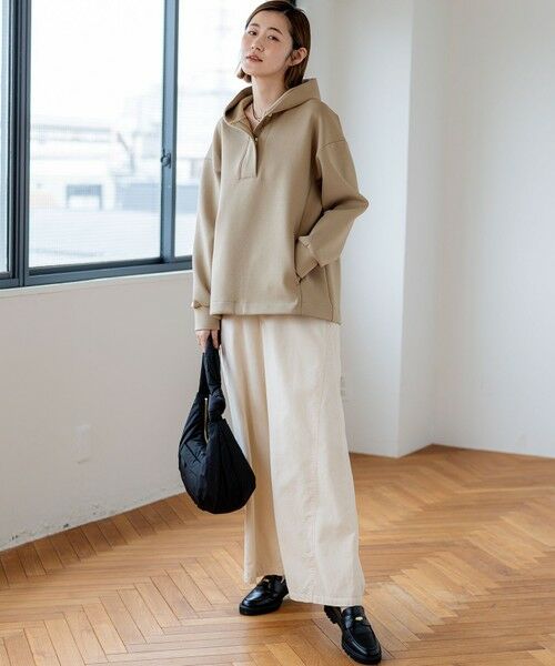 23区 / ニジュウサンク その他パンツ | 【滝沢眞規子さん着用/洗える】コットン コーデュロイ ワイド パンツ | 詳細8