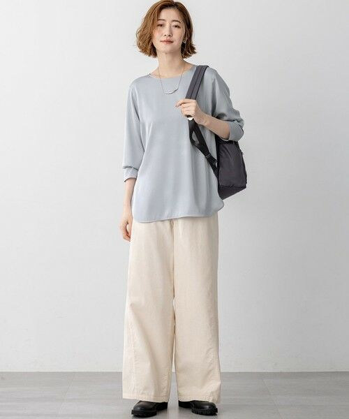 23区 / ニジュウサンク その他パンツ | 【滝沢眞規子さん着用/洗える】コットン コーデュロイ ワイド パンツ | 詳細10