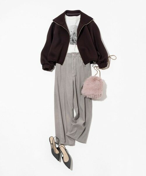 23区 / ニジュウサンク その他パンツ | 【滝沢眞規子さん着用/洗える】コットン コーデュロイ ワイド パンツ | 詳細18