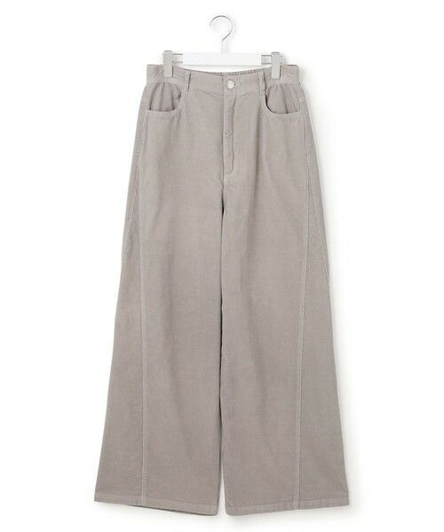 23区 / ニジュウサンク その他パンツ | 【滝沢眞規子さん着用/洗える】コットン コーデュロイ ワイド パンツ | 詳細19