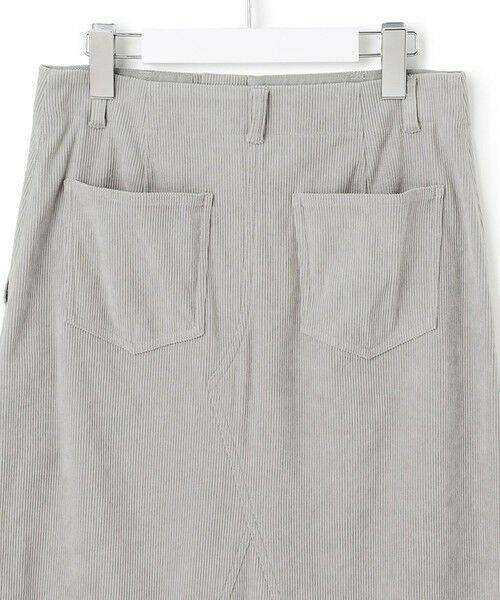 23区 / ニジュウサンク ミニ・ひざ丈スカート | 【SLOW/一部店舗限定】ソフトコーデュロイ マーメイド スカート | 詳細11