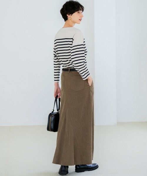 23区 / ニジュウサンク ミニ・ひざ丈スカート | 【SLOW/一部店舗限定】ソフトコーデュロイ マーメイド スカート | 詳細21