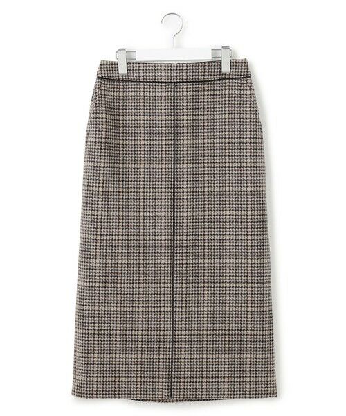 23区 / ニジュウサンク ミニ・ひざ丈スカート | 【見上愛さん着用】ボンディングチェックツイード Iライン スカート | 詳細14