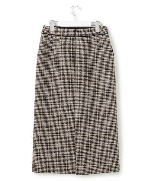 23区 / ニジュウサンク ミニ・ひざ丈スカート | 【見上愛さん着用】ボンディングチェックツイード Iライン スカート | 詳細15