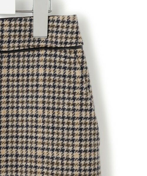 23区 / ニジュウサンク ミニ・ひざ丈スカート | 【見上愛さん着用】ボンディングチェックツイード Iライン スカート | 詳細18
