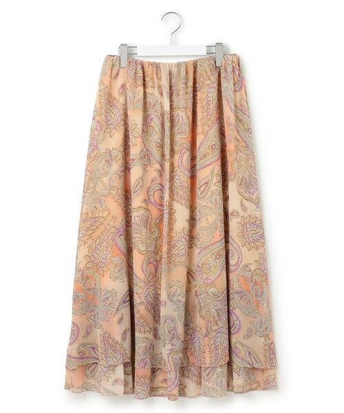 23区 / ニジュウサンク ミニ・ひざ丈スカート | 【洗える】Erica クレープペイズリープリント スカート | 詳細13