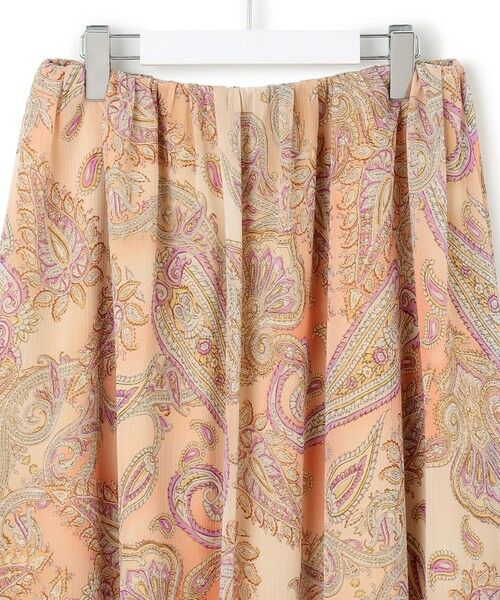 23区 / ニジュウサンク ミニ・ひざ丈スカート | 【洗える】Erica クレープペイズリープリント スカート | 詳細15