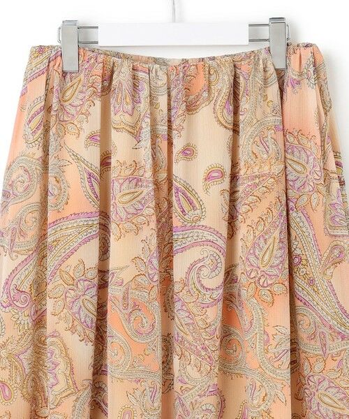 23区 / ニジュウサンク ミニ・ひざ丈スカート | 【洗える】Erica クレープペイズリープリント スカート | 詳細16