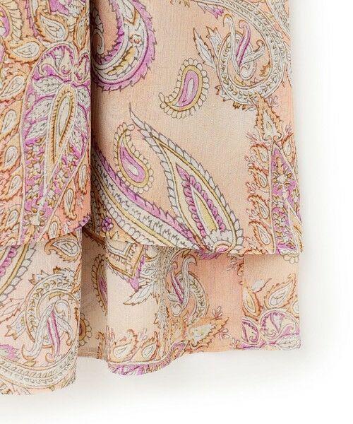 23区 / ニジュウサンク ミニ・ひざ丈スカート | 【洗える】Erica クレープペイズリープリント スカート | 詳細17