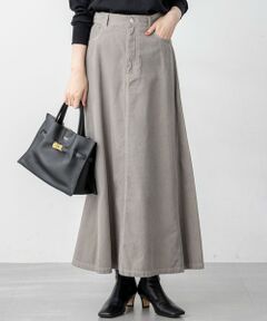 23区 / ニジュウサンク ミニ・ひざ丈スカート | 【Oggi11月号掲載/洗える】コットン コーデュロイ スカート