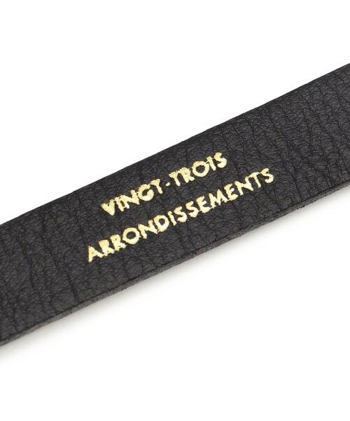 23区 / ニジュウサンク ベルト・サスペンダー | 【滝沢眞規子さん着用】ソフト ロング ベルト | 詳細10