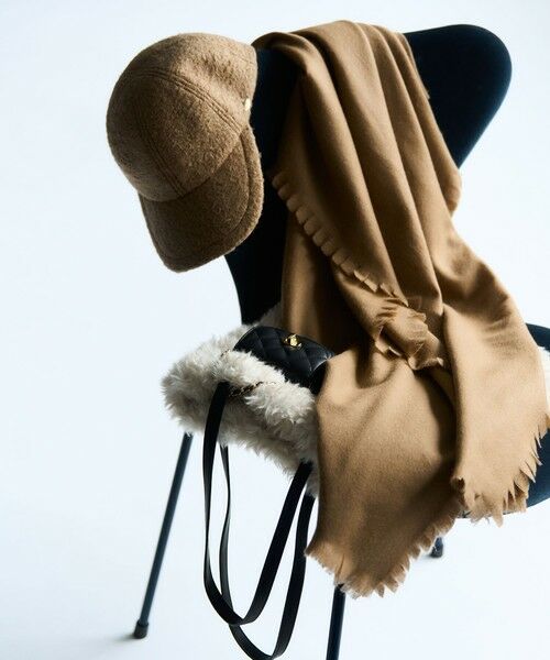 23区 / ニジュウサンク マフラー・ショール・スヌード・ストール | 【LEE掲載】ピュアカシミヤ フリンジ ストール | 詳細24