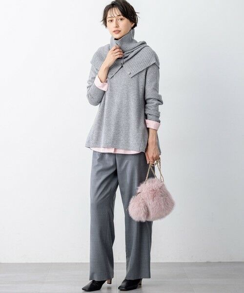 23区 / ニジュウサンク ネックウォーマー・イヤーマフ | 【見上愛さん着用/洗える】ピュアカシミヤ 2WAY スヌード | 詳細1