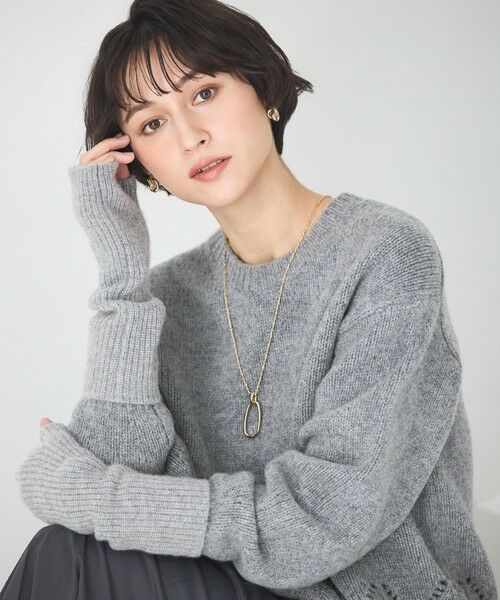 23区 / ニジュウサンク その他 | 【見上愛さん着用/洗える】ピュアカシミヤ アームウォーマー | 詳細4
