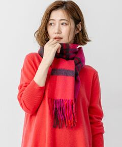 23区 / ニジュウサンク マフラー・ショール・スヌード・ストール | カシミヤ チェック マフラー