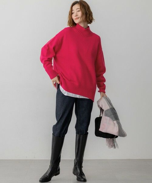 23区 / ニジュウサンク マフラー・ショール・スヌード・ストール | カシミヤ チェック マフラー | 詳細10