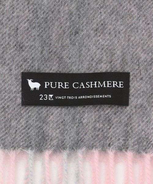 23区 / ニジュウサンク マフラー・ショール・スヌード・ストール | カシミヤ チェック マフラー | 詳細15