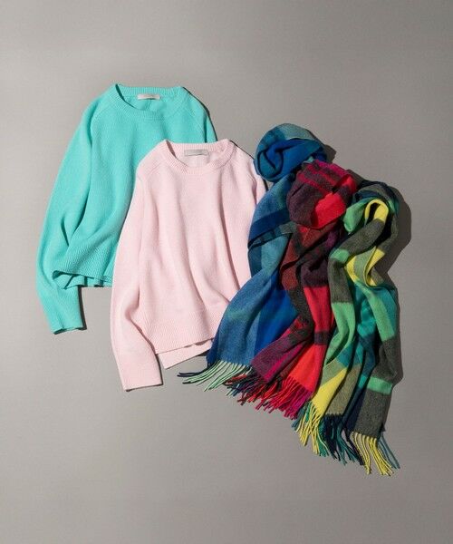 23区 / ニジュウサンク マフラー・ショール・スヌード・ストール | カシミヤ チェック マフラー | 詳細30