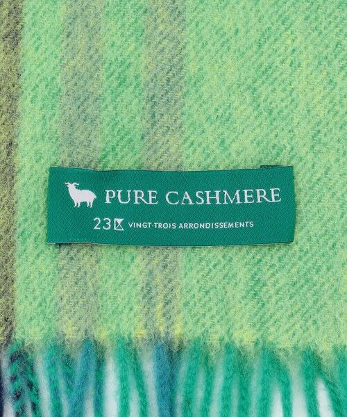 23区 / ニジュウサンク マフラー・ショール・スヌード・ストール | カシミヤ チェック マフラー | 詳細28