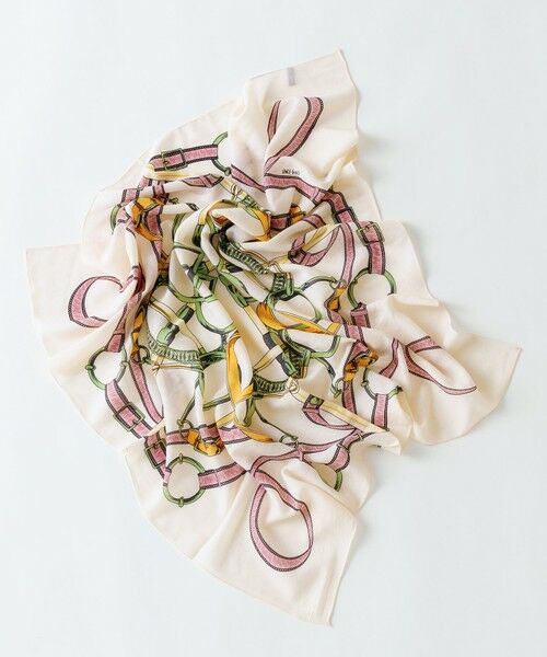 23区 / ニジュウサンク マフラー・ショール・スヌード・ストール | 【WEB&一部店舗限定】ウールカシミヤ デザイン ストール | 詳細3