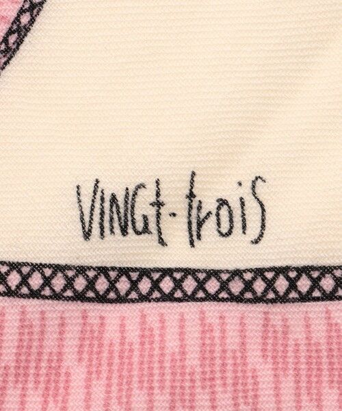 23区 / ニジュウサンク マフラー・ショール・スヌード・ストール | 【WEB&一部店舗限定】ウールカシミヤ デザイン ストール | 詳細11