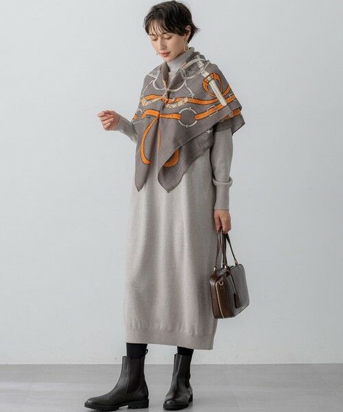 23区 / ニジュウサンク マフラー・ショール・スヌード・ストール | 【WEB&一部店舗限定】ウールカシミヤ デザイン ストール | 詳細18