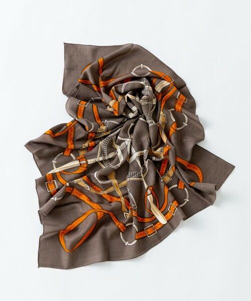 23区 / ニジュウサンク マフラー・ショール・スヌード・ストール | 【WEB&一部店舗限定】ウールカシミヤ デザイン ストール | 詳細18