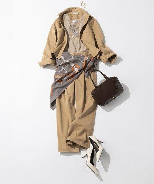 23区 / ニジュウサンク マフラー・ショール・スヌード・ストール | 【WEB&一部店舗限定】ウールカシミヤ デザイン ストール | 詳細23