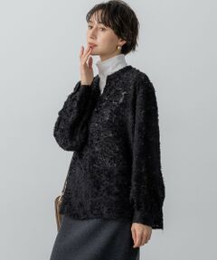 23区 / ニジュウサンク シャツ・ブラウス | 【洗える】シアーカットジャカード ブラウス