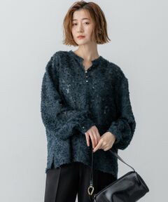 23区 / ニジュウサンク シャツ・ブラウス | 【洗える】シアーカットジャカード ブラウス