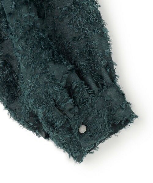 23区 / ニジュウサンク シャツ・ブラウス | 【洗える】シアーカットジャカード ブラウス | 詳細12